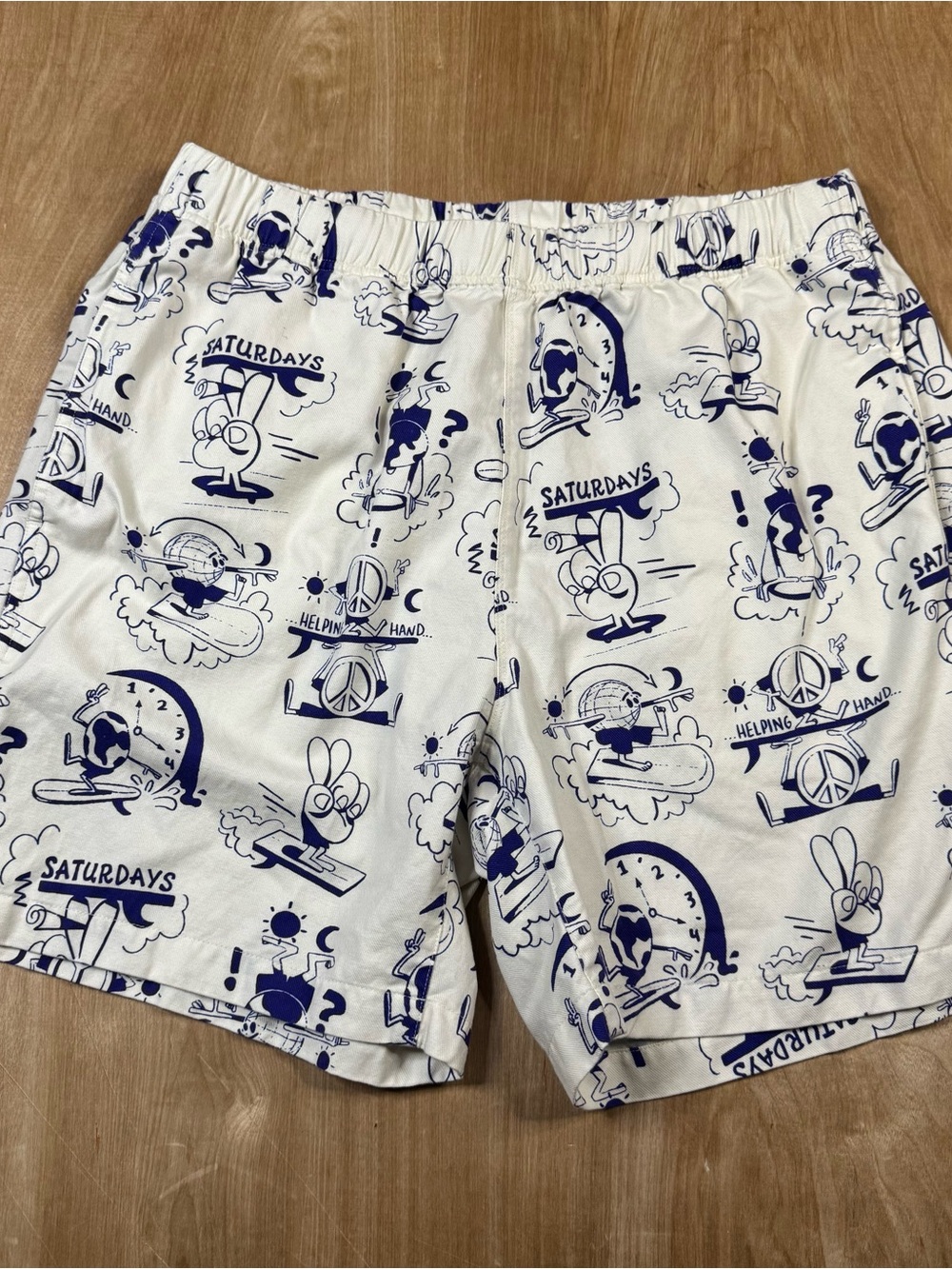 Elijah Anderson Saturdays Men’s Shorts Size Large Beach Summer